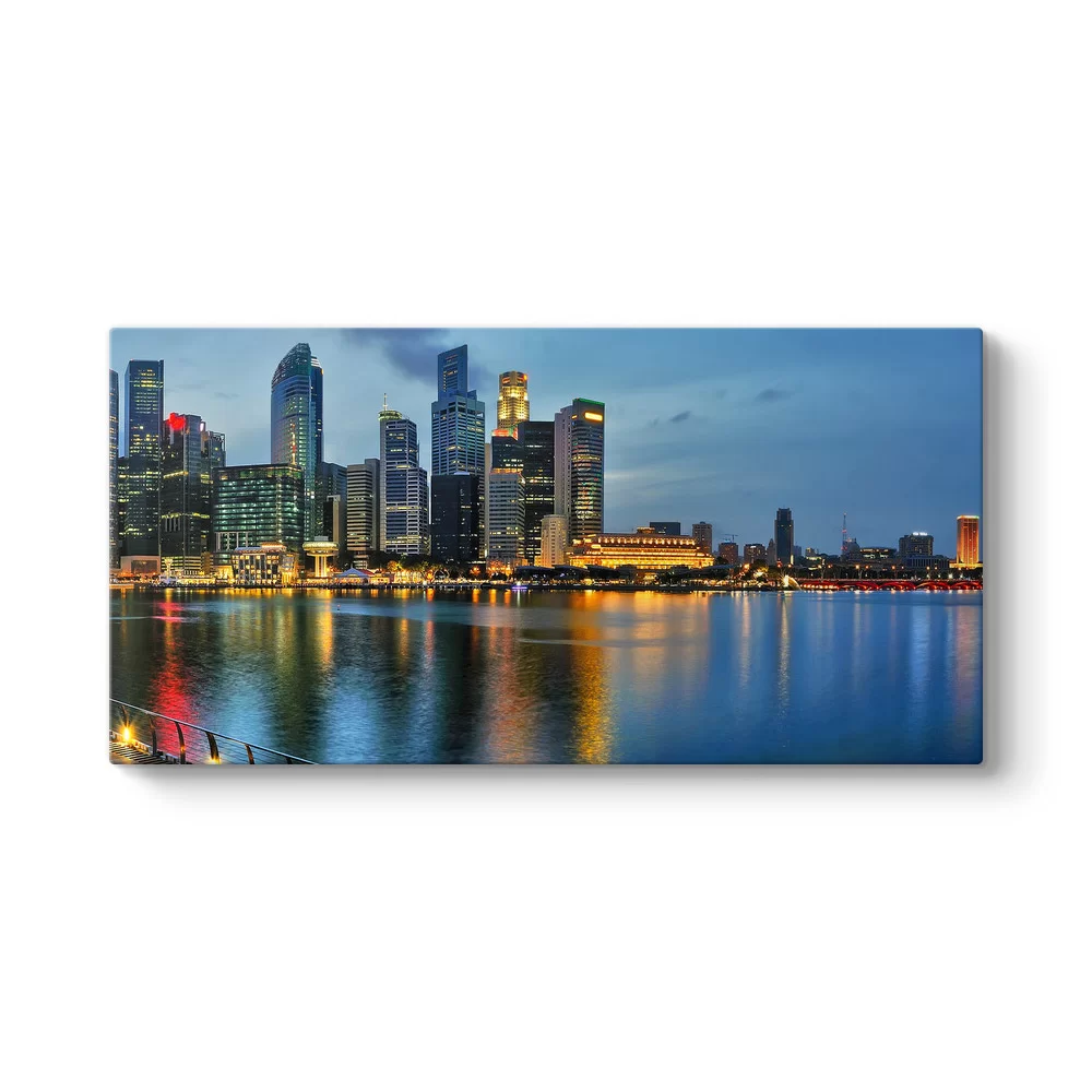 Singapore Panorama Tablo - Model 5